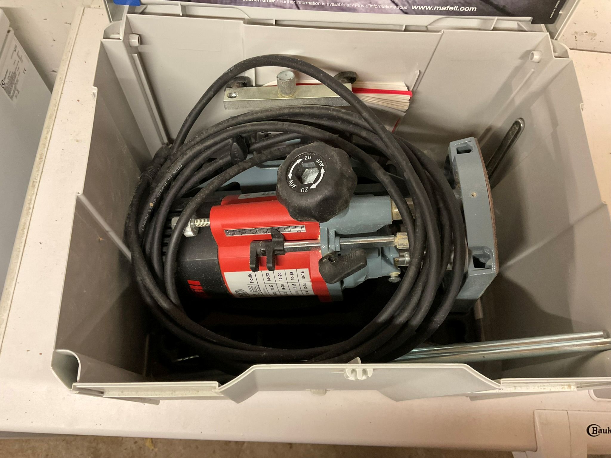 Mafell Oberfräse (Heavy Duty Zimmerei-Fräse)